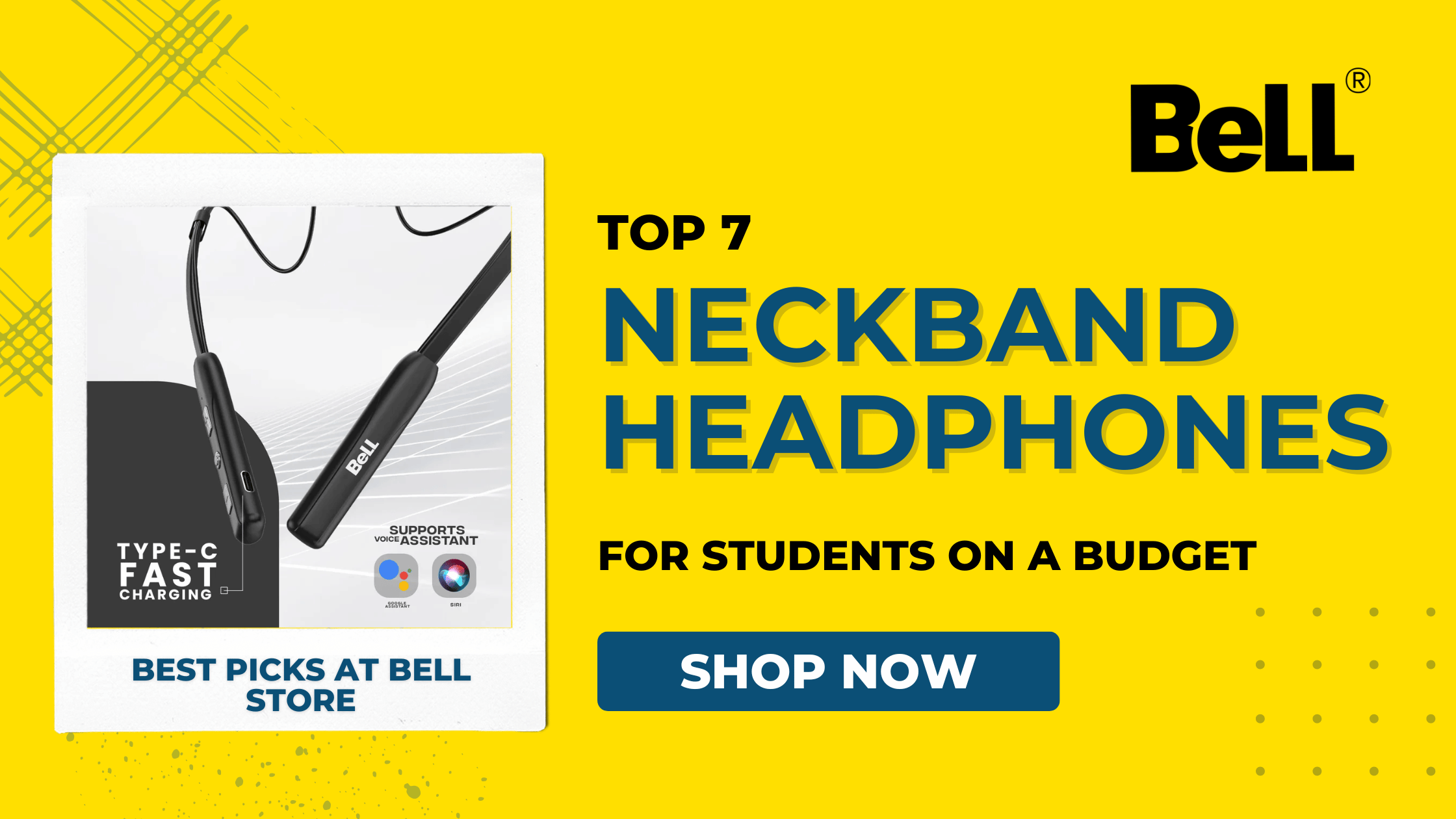 Top 7 Neckband Headphones for Students on a Budget (Under ₹1000 & ₹2000)