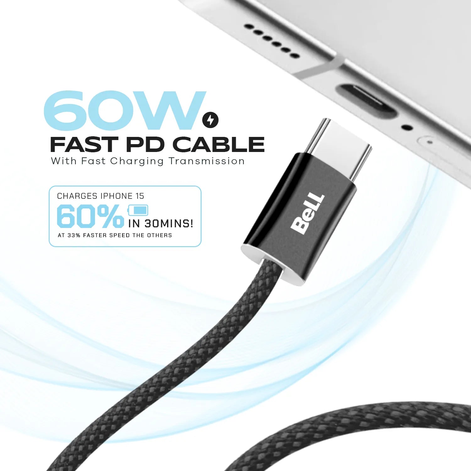 BeLL BLCB240 60Watt Fast Charging