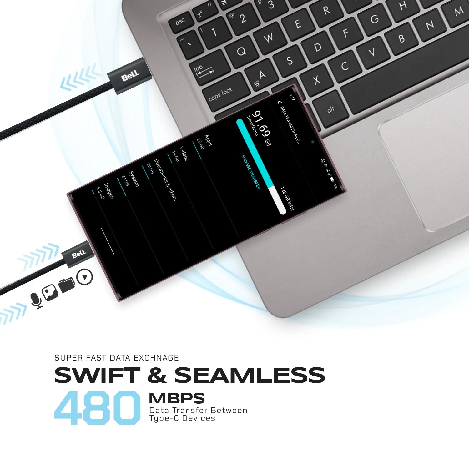 BeLL BLCB240 60Watt Fast Charging