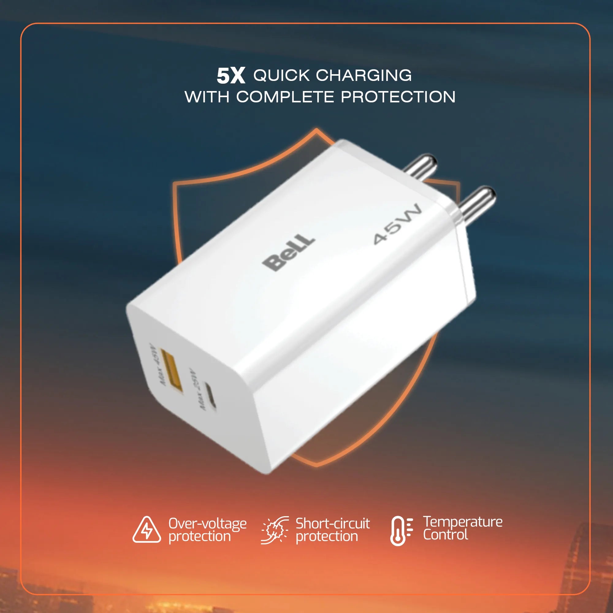 Bell BLQC330A PD+QC Super Charger 45Watt