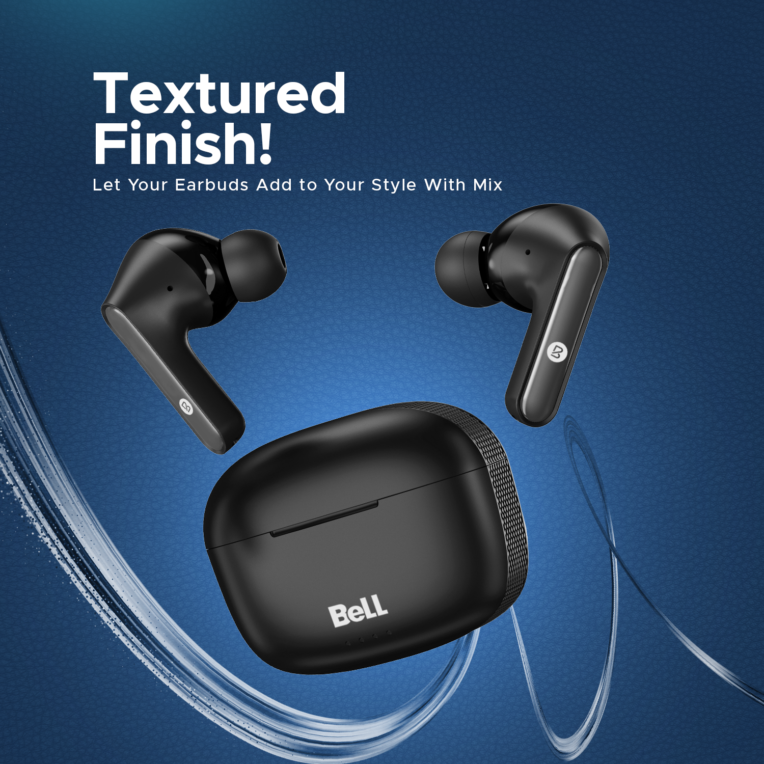 Bell PrimePods Wireless Earbuds | 35Hrs Playtime, ENC Noise Cancellation & Smart Touch Controls
