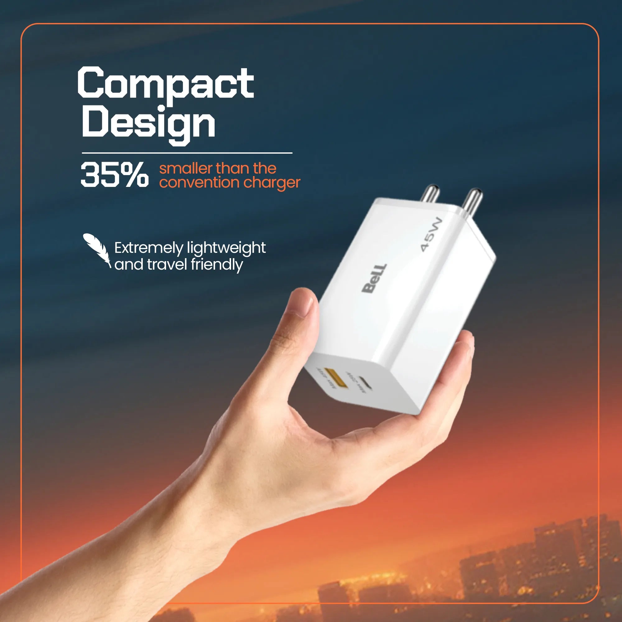 Bell BLQC330A PD+QC Super Charger 45Watt