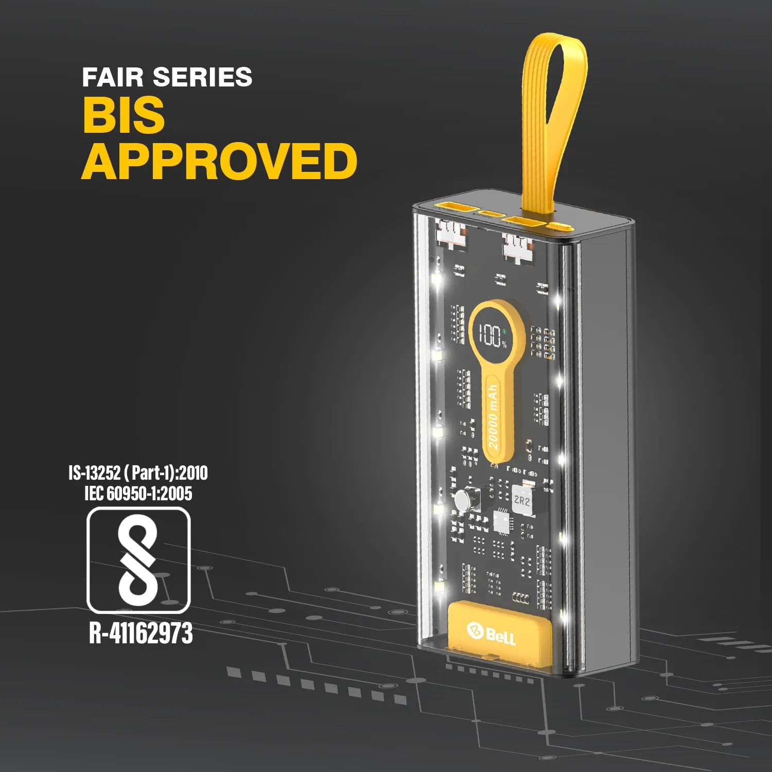 Bell LUMINIOUS Series 20000mAh 30W