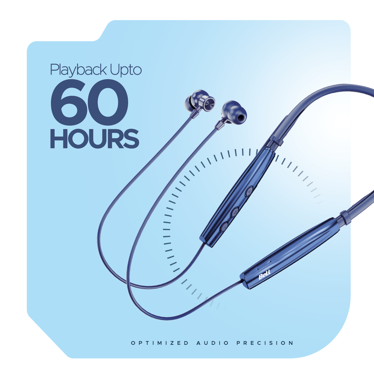 BLNB-235 Flexible Bluetooth Neckband – 60-Hour Playback, Magnetic Buds & Voice Change Technology