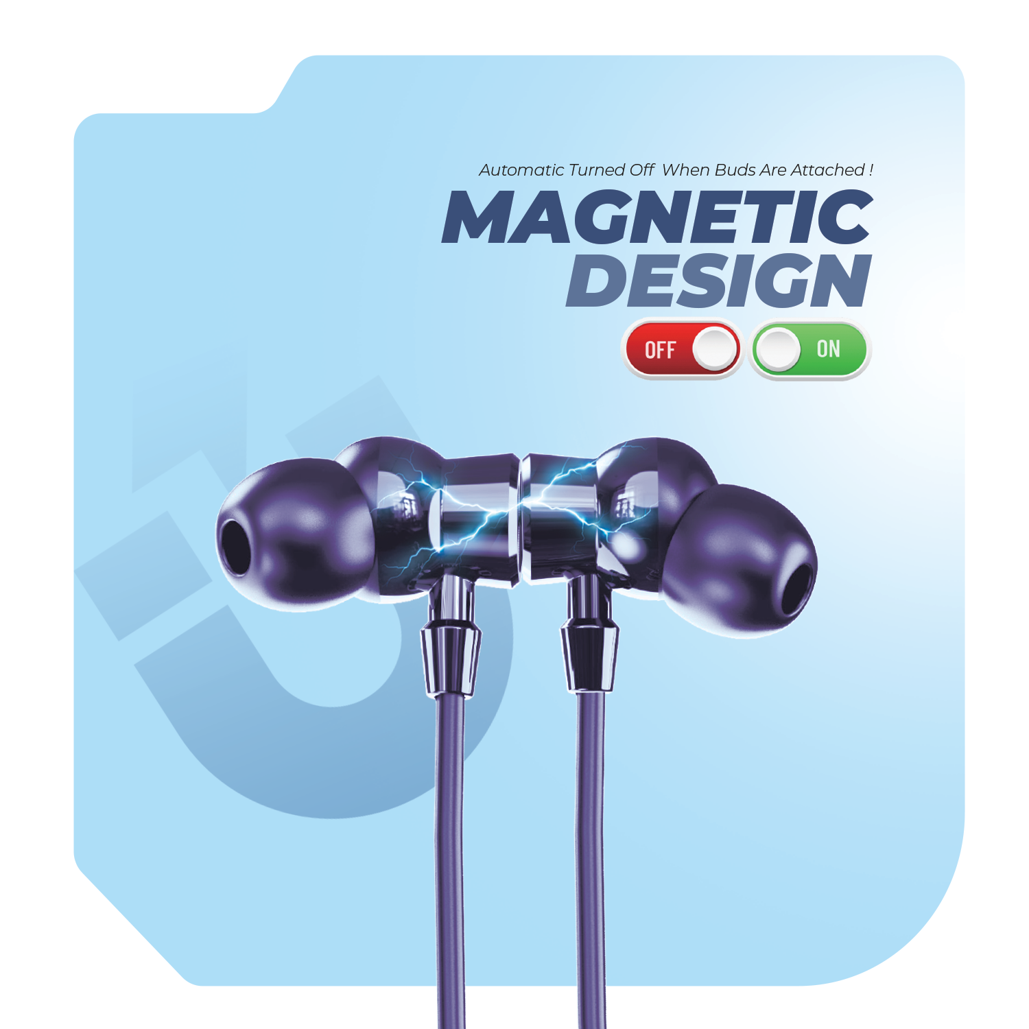 BLNB-235 Flexible Bluetooth Neckband – 60-Hour Playback, Magnetic Buds & Voice Change Technology