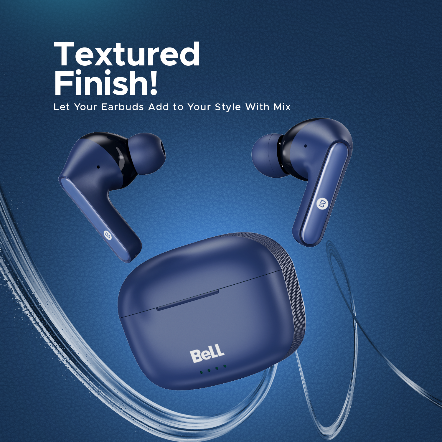Bell PrimePods Wireless Earbuds | 35Hrs Playtime, ENC Noise Cancellation & Smart Touch Controls