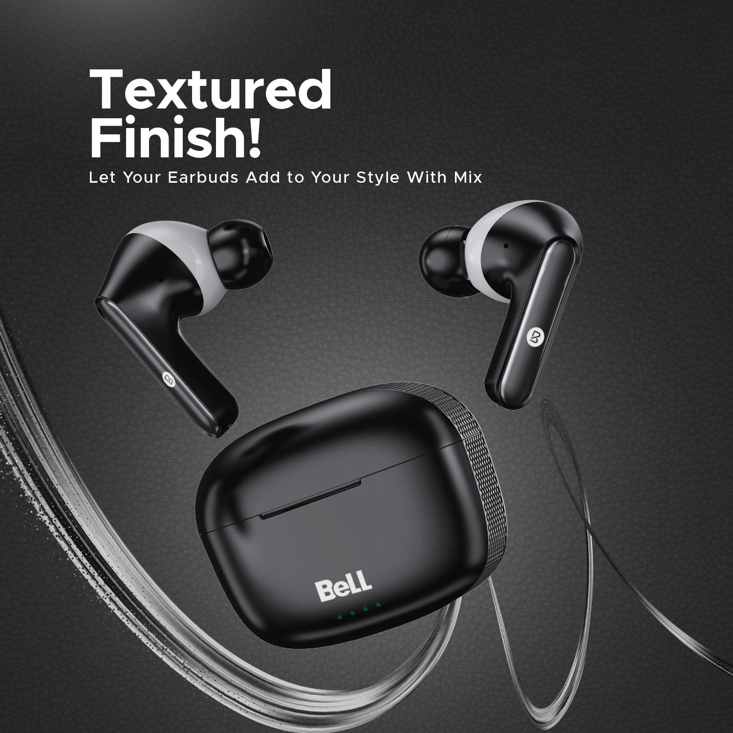 Bell PrimePods Wireless Earbuds | 35Hrs Playtime, ENC Noise Cancellation & Smart Touch Controls