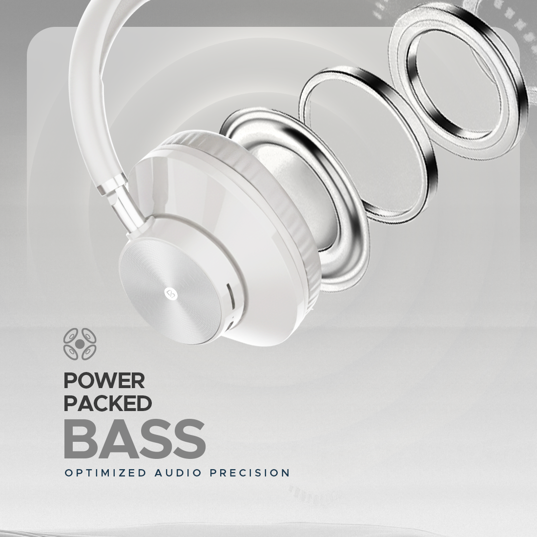 Bell Sonic Wireless Bluetooth Headphones | Deep Bass Over-Ear Headphones with 10-Hour Playback, Adjustable Headband & AUX Mode