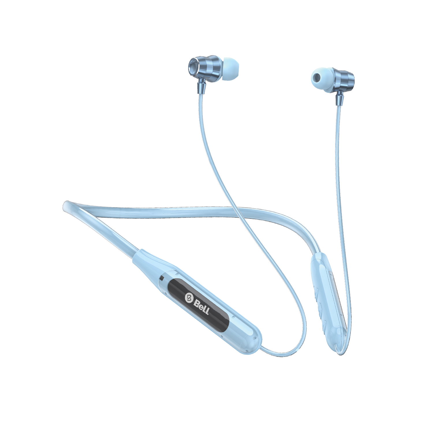 BeLL Clear Pods Wireless Neckband – Smart IC | Magnetic Switch | Voice Change | Anti-Lost Mode | Premium Colors