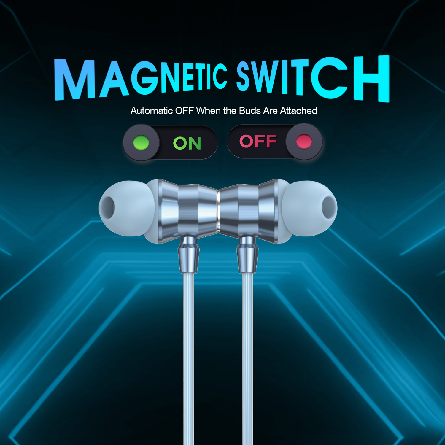 BeLL Clear Pods Wireless Neckband – Smart IC | Magnetic Switch | Voice Change | Anti-Lost Mode | Premium Colors