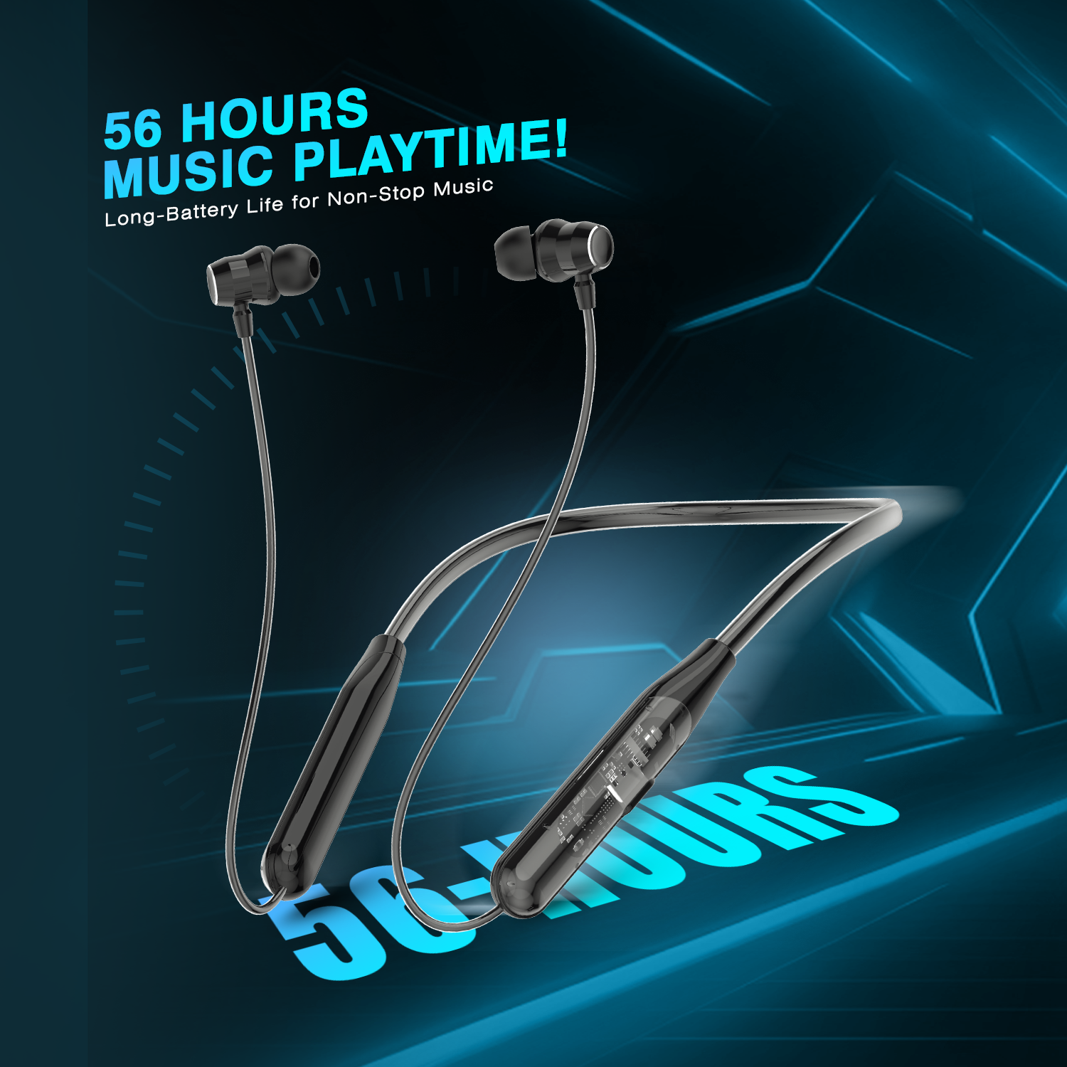 BeLL Clear Pods Wireless Neckband – Smart IC | Magnetic Switch | Voice Change | Anti-Lost Mode | Premium Colors